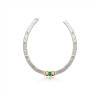 RichandRare-COLLECTOR-KARAT GOLD, EMERALD AND DIAMOND CHOKER